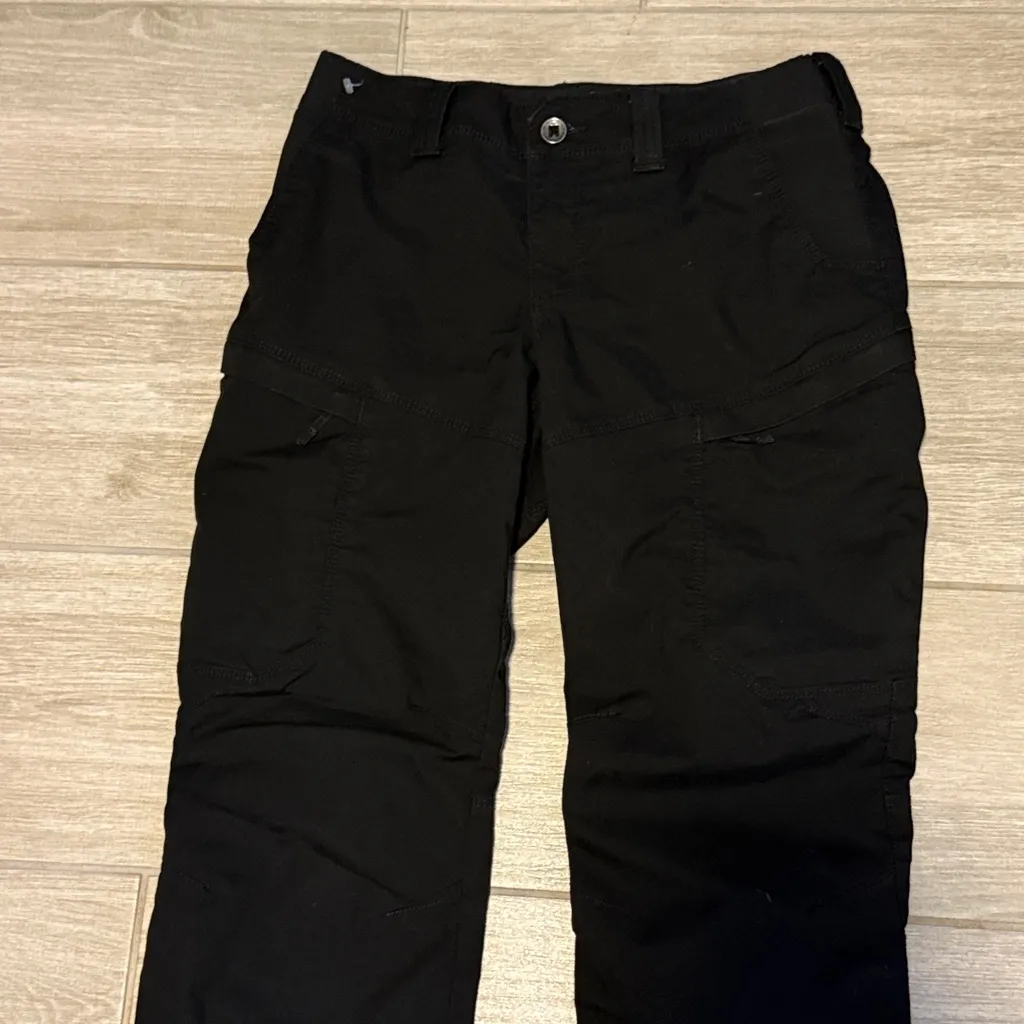 5.11 Tactical black utility cargo pants sz 6 short - Image 6