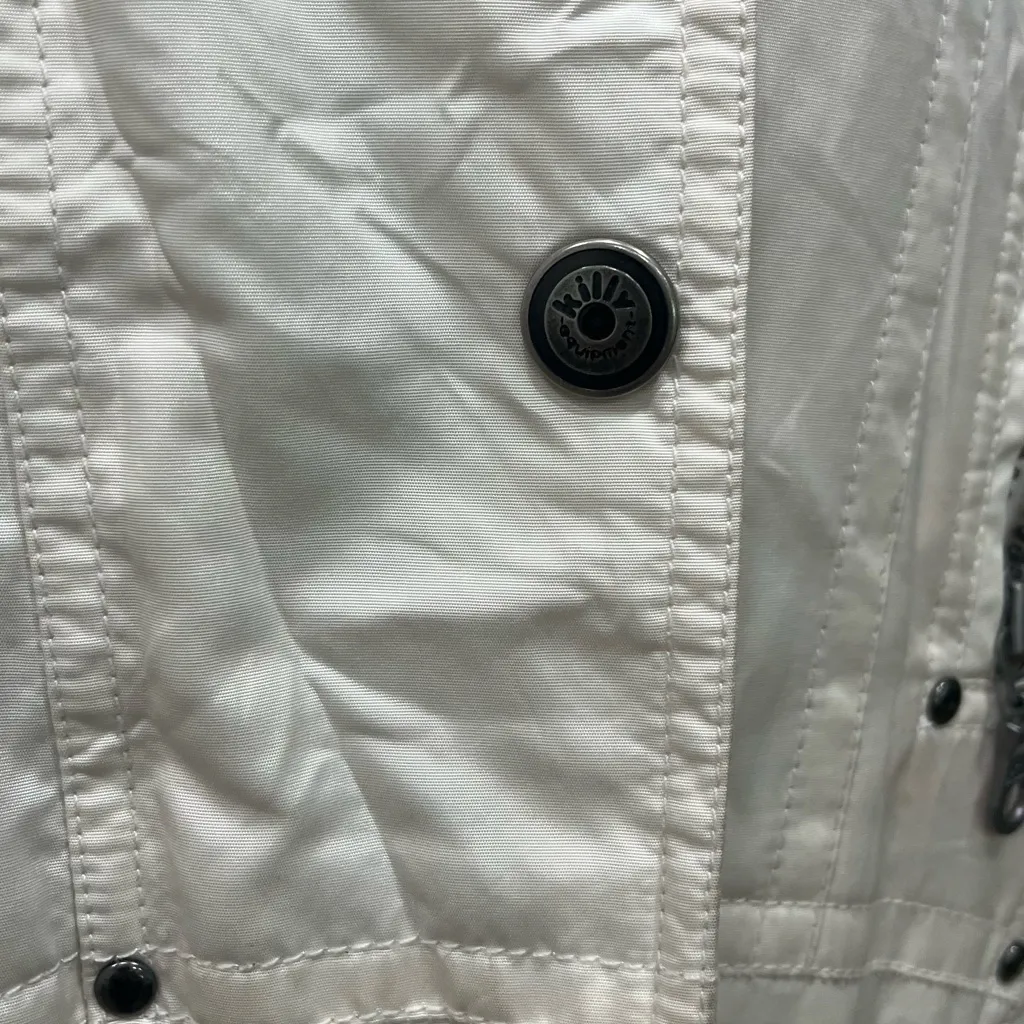 Women's Cream Jacket Killy ski jacket‎ size 8 - Image 5