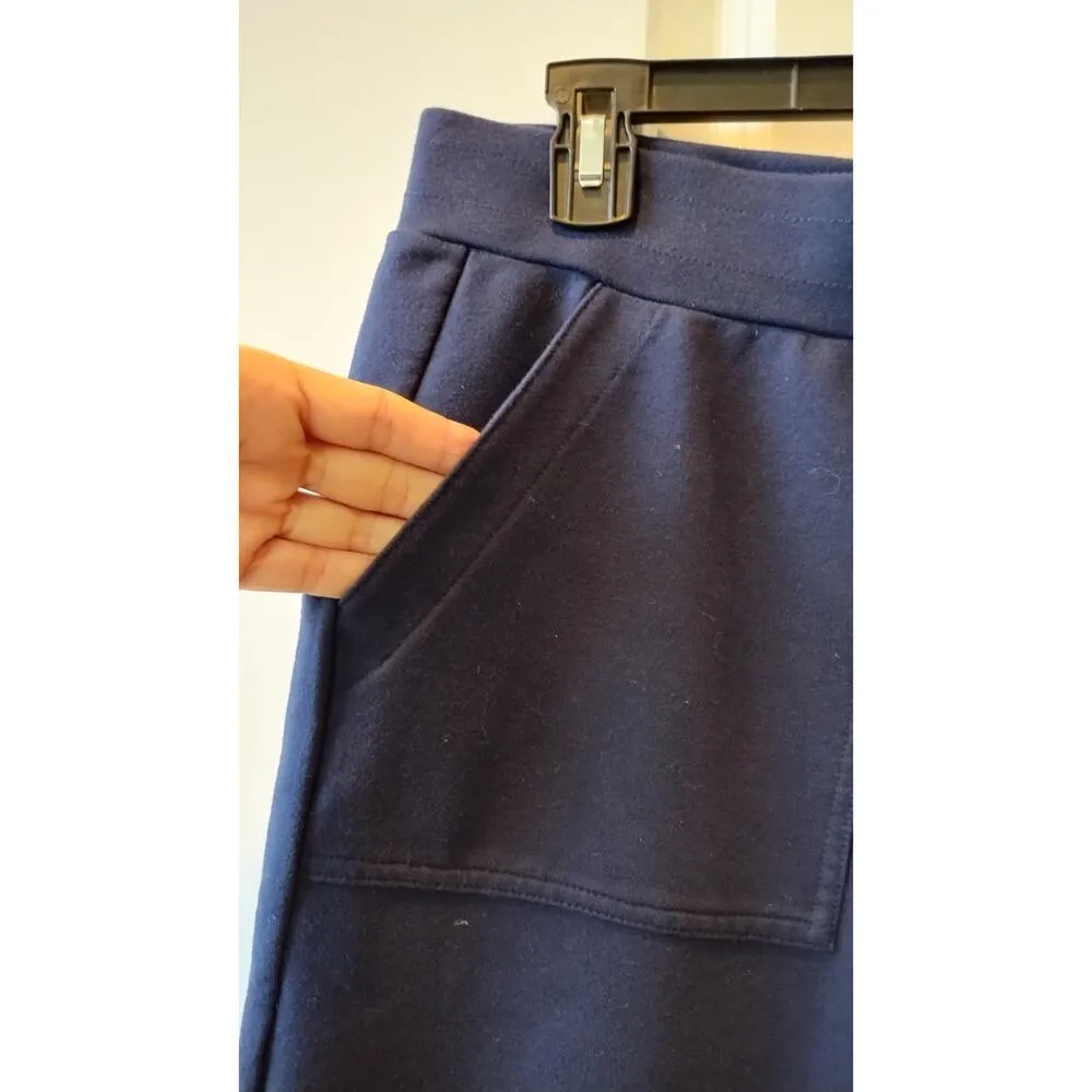 Lauren Ralph Lauren Womens Blue Cargo Straight Leg Pants cotton blend Size 1X - Image 3