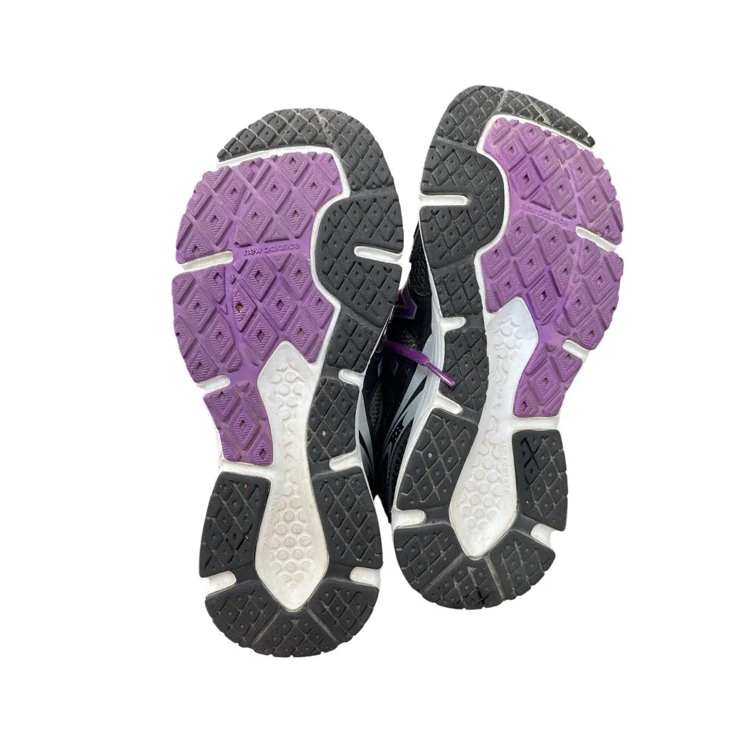 New Balance 490v2 Womens black purple Running sneakers size 8 SKU 8784 - Image 10