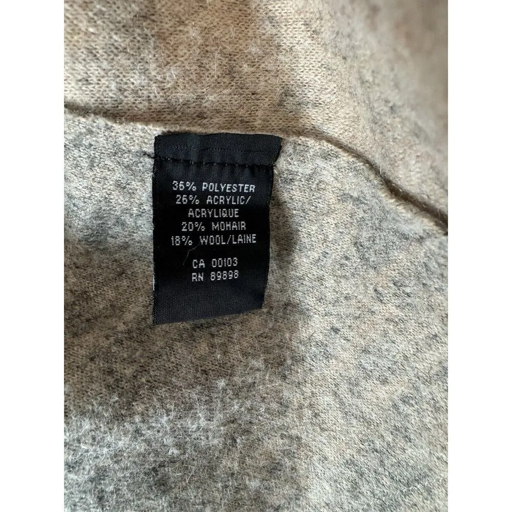 Parkhurst Tracy Open Front Angora Wool Lagenlook Vest Women’s Size Small - Image 7