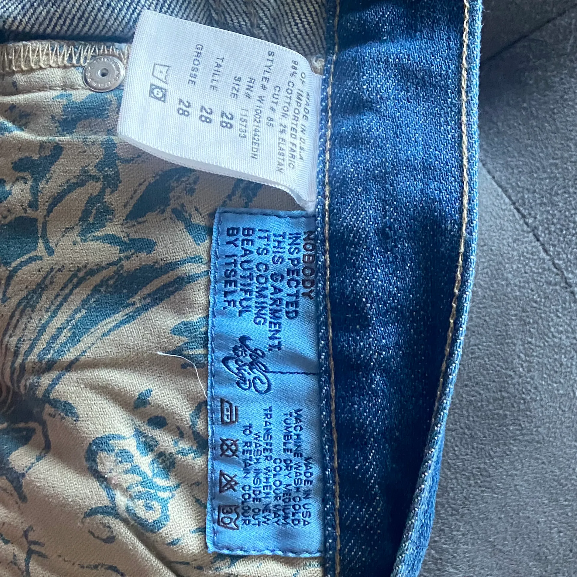 vintage Y2k bootcut denim jeans size 28 - Image 7