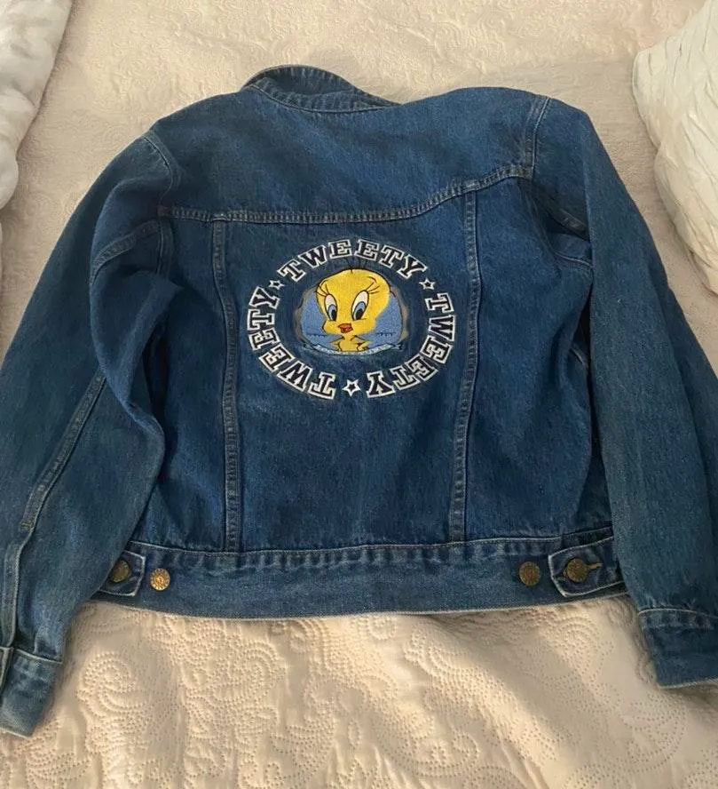 Tweety Bird Jean Jacket - Image 4