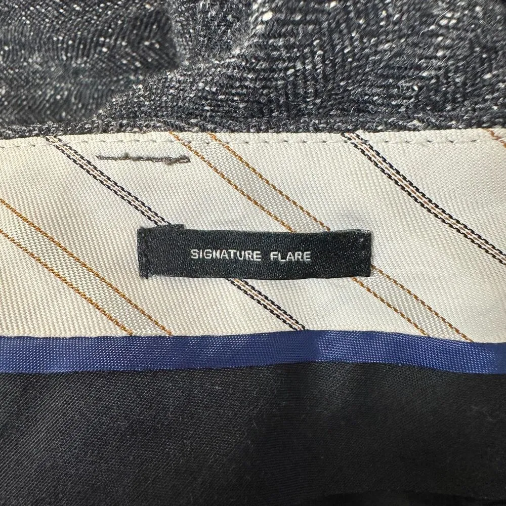 Talbots Signature Flare Wool Silk Blend Trouser Pants Women's Size 8 - Image 2