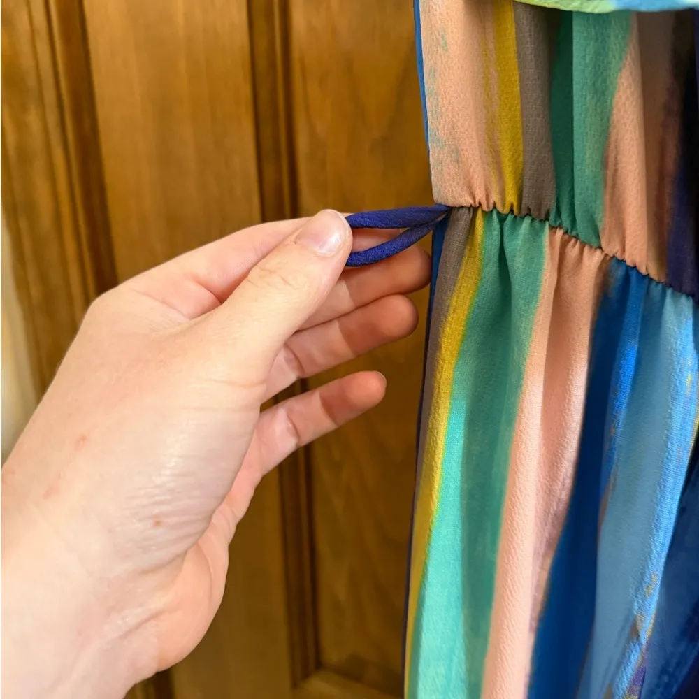 Umgee | Colorful Striped Jumpsuit with flare legs - Image 5