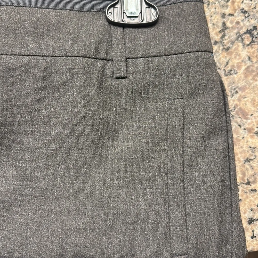Ann Taylor LOFT Charcoal Gray Trousers Size 4P EUC #4783 - Image 2