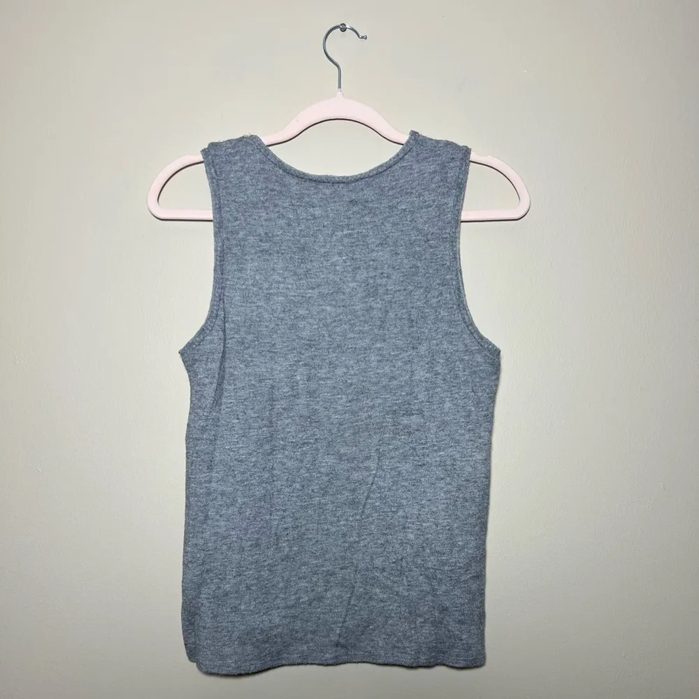 Gray Zara Basic Tank Top - Image 2