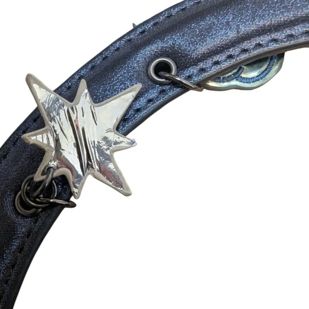 New Danielle Nicole Disney Aladdin & Jasmine Whole New World Crossbody Purse Bag Blue - Image 7