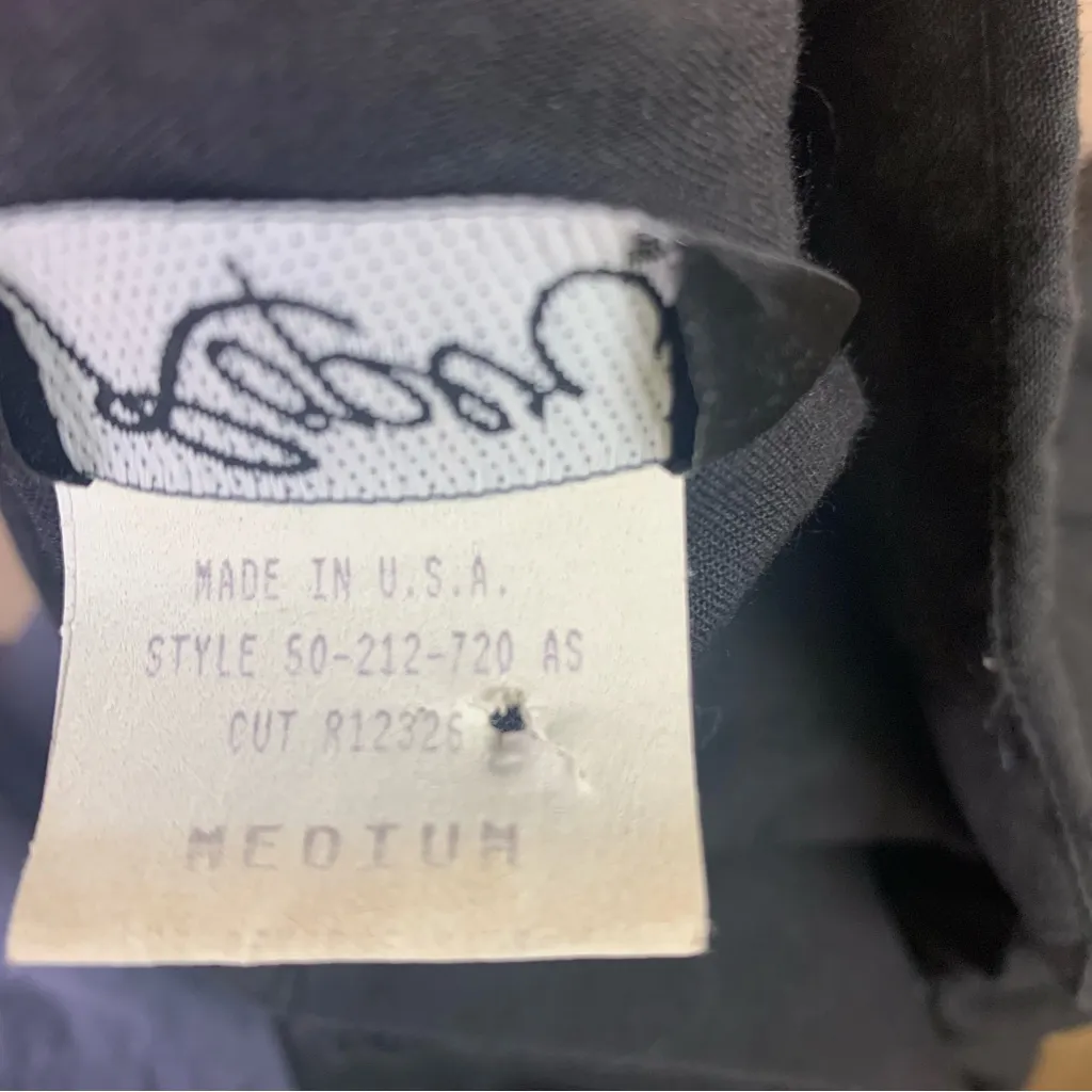 Women's Vintage Roper Button Down Shirt‎ Size Medium Black - Image 9