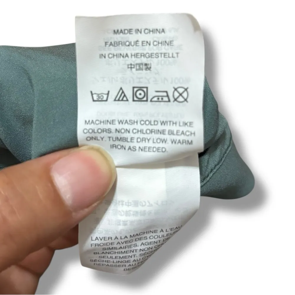 Madewell Sage Green Marguerite Mini Dress in Butterfly Garden - Size 2 - Image 14