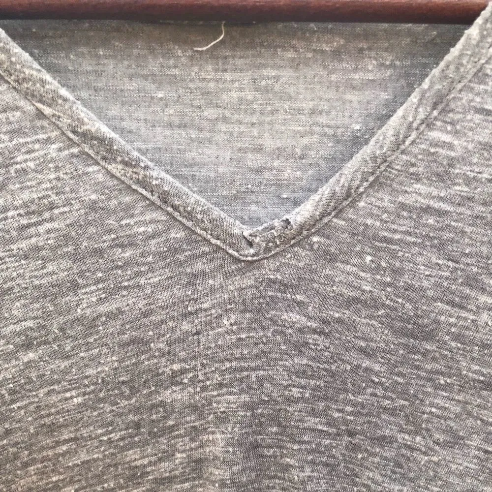 Helmut‎ Lang Cropped Distressed Shirt - Image 5