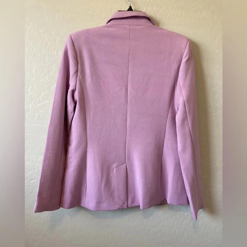 TRUTH BY REPUBLIC NEW BLAZER PURPLE SUIT JACKET | Size 6 - Image 2