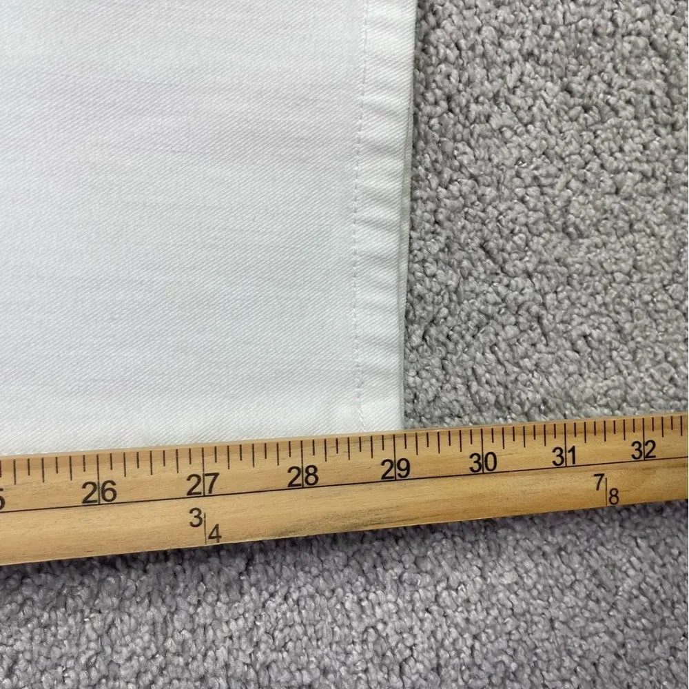 LRL Ralph Lauren Jeans Women’s 14 White Straight Leg High Rise Modern Curvy - Image 10