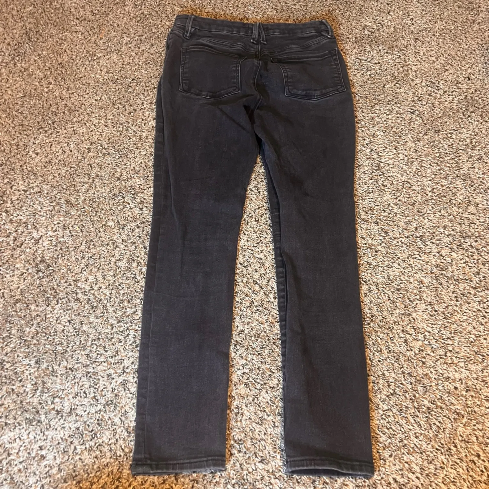 Good American Black Wash High Rise Skinny Jeans Women's Size 4‎ Denim - Image 7