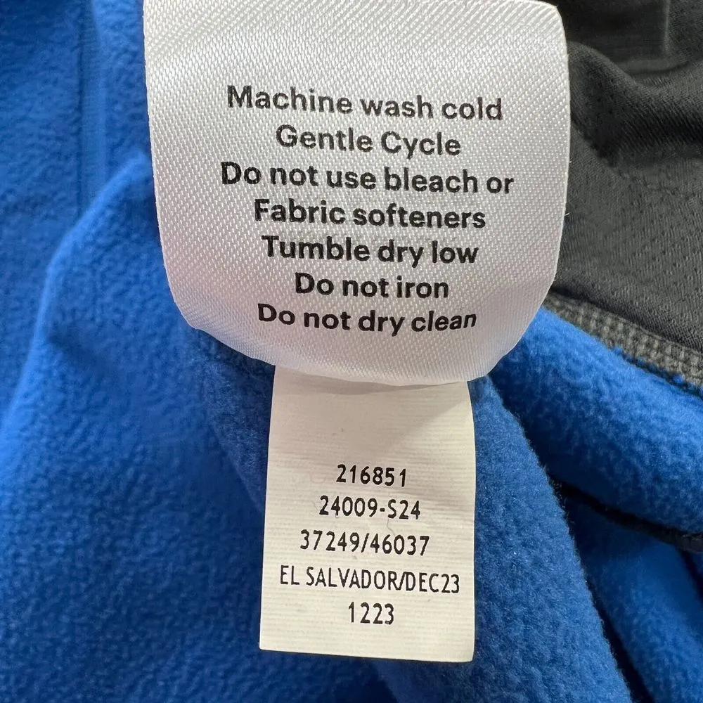 REI Co Op Trailmade Fleece Jacket Womens Small Blue Outdoor Hiking Walk Gorpcore - Image 4