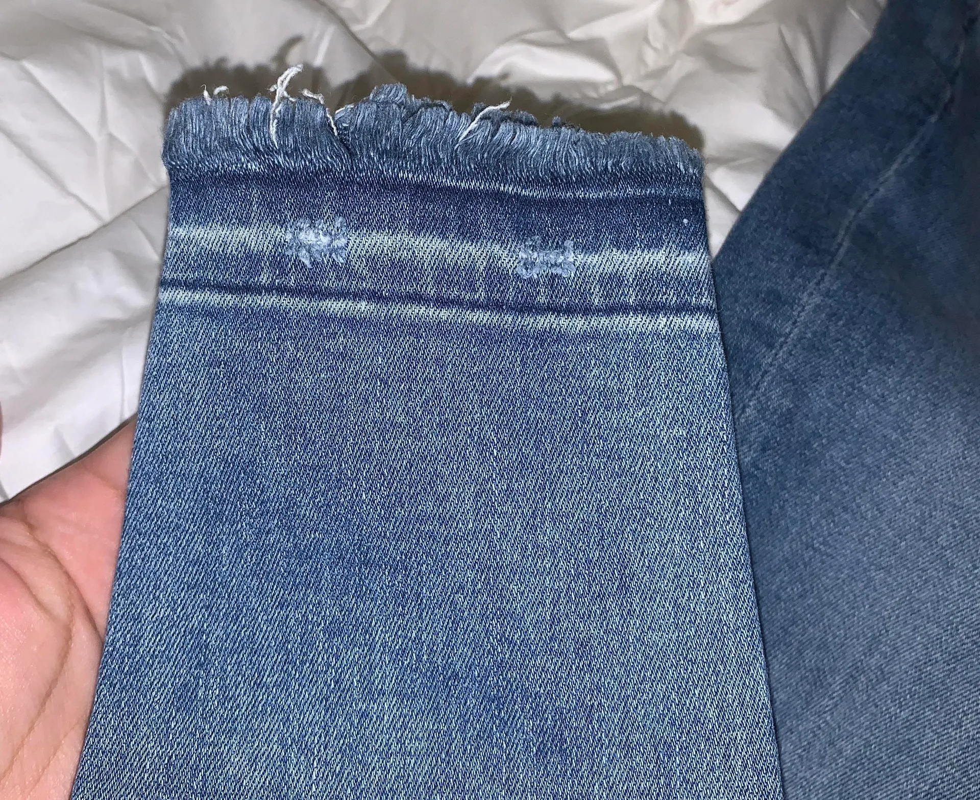 High Waisted Lace Jeans - Image 5