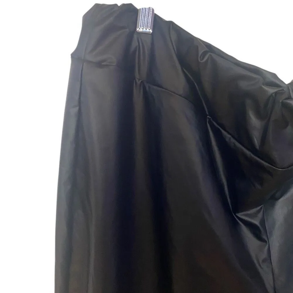 Bloomchic size 22/24 black faux leather pants - Image 4