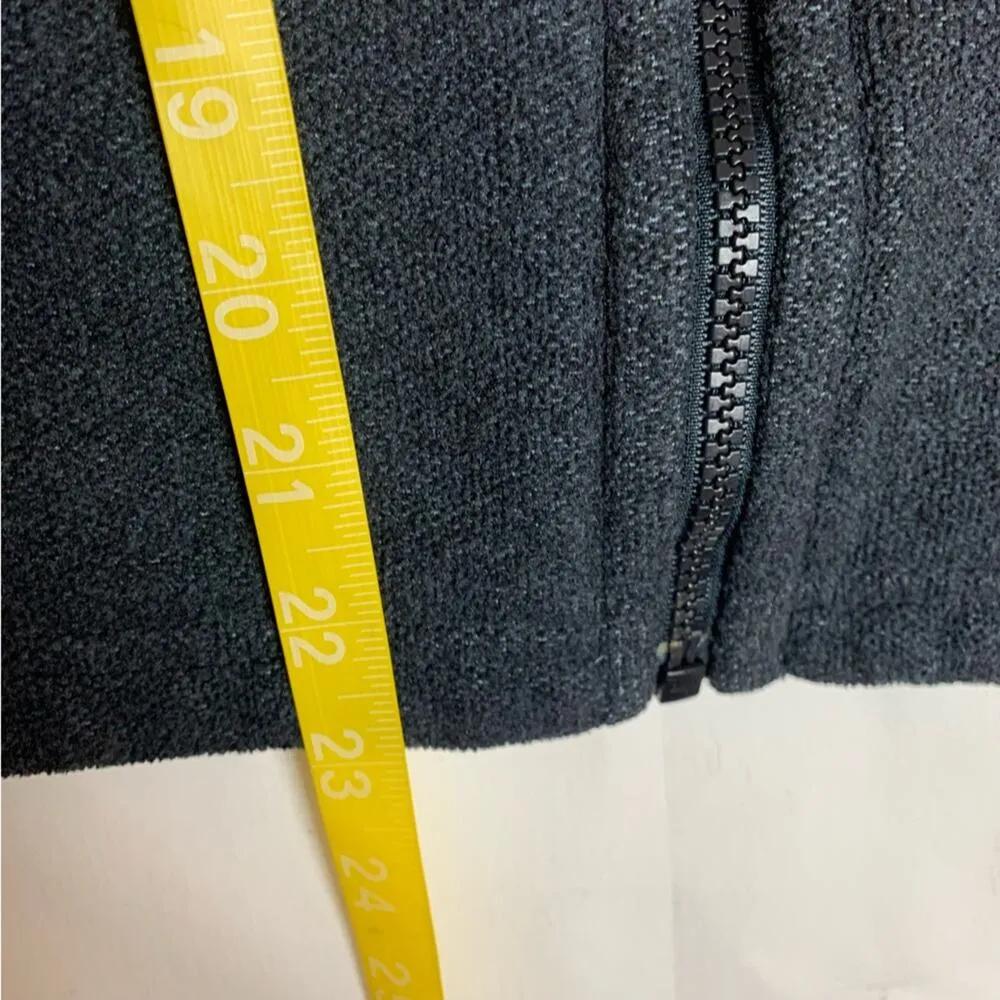 Patagonia women's small synchilla fleece zip up jacket flaw blue gorp hiking - Image 5