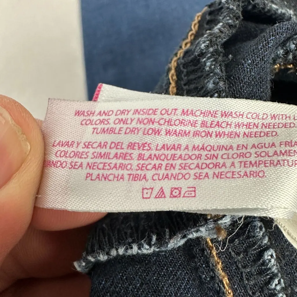 No Boundaries High Rise Sculpting Skinny Jeans Size 11 Blue Denim - Image 8