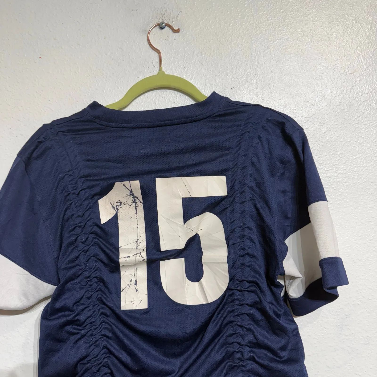 Nike Navy Dry Fit Side Cinch Top Sz S - Image 8