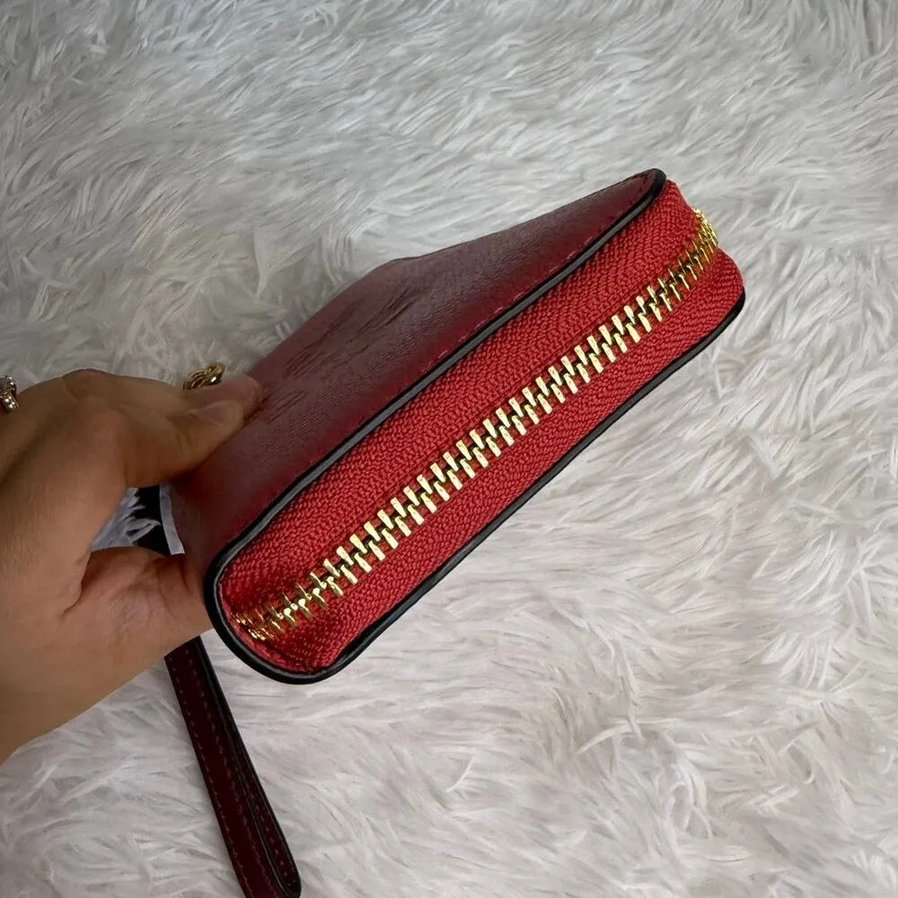 COACH Long Zip Around Wallet With Horse And Carriage - Image 3