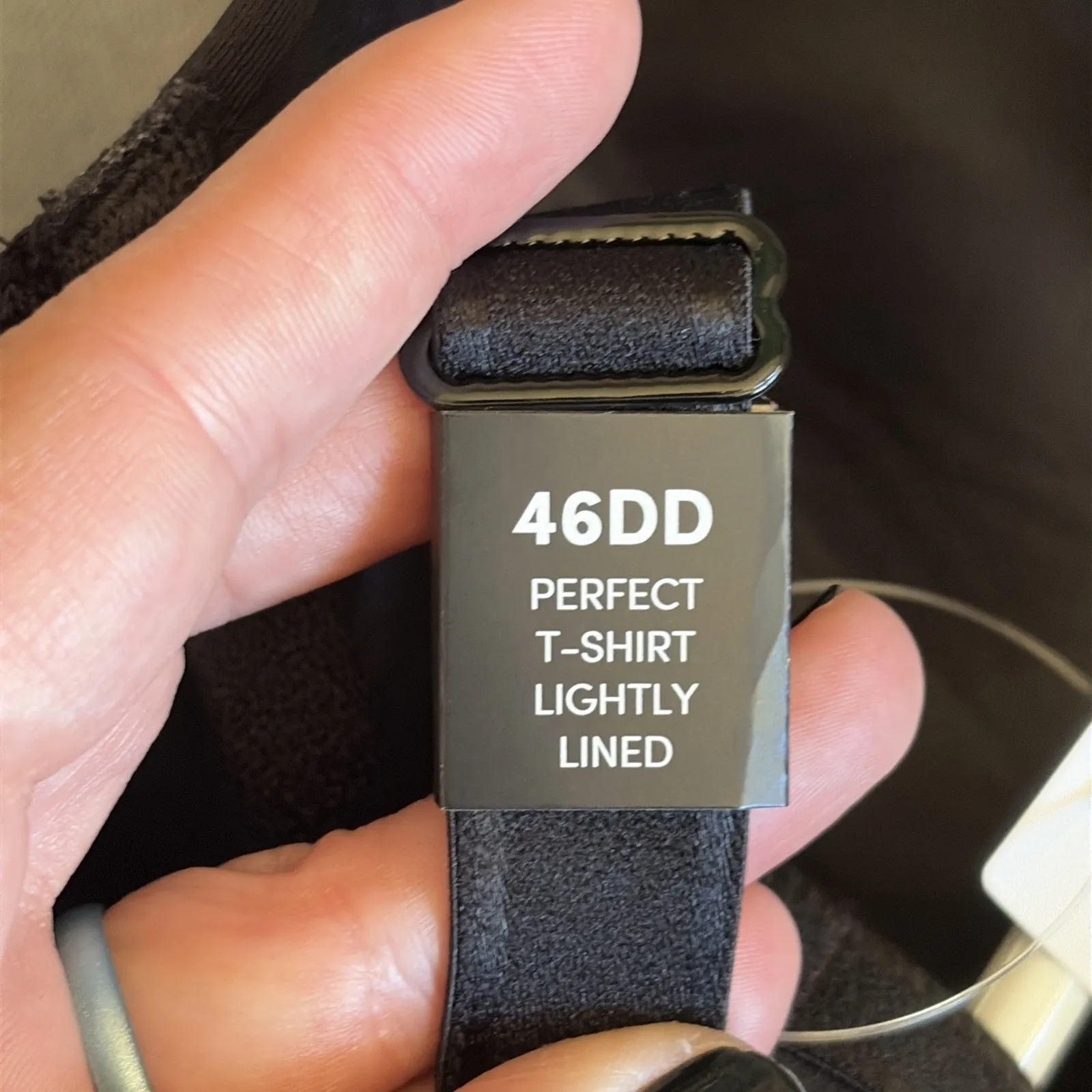 TORRID Rich Black Lightly Lined Perfect‎ Coverage Tshirt Bra 46DD NEW NWT - Image 9