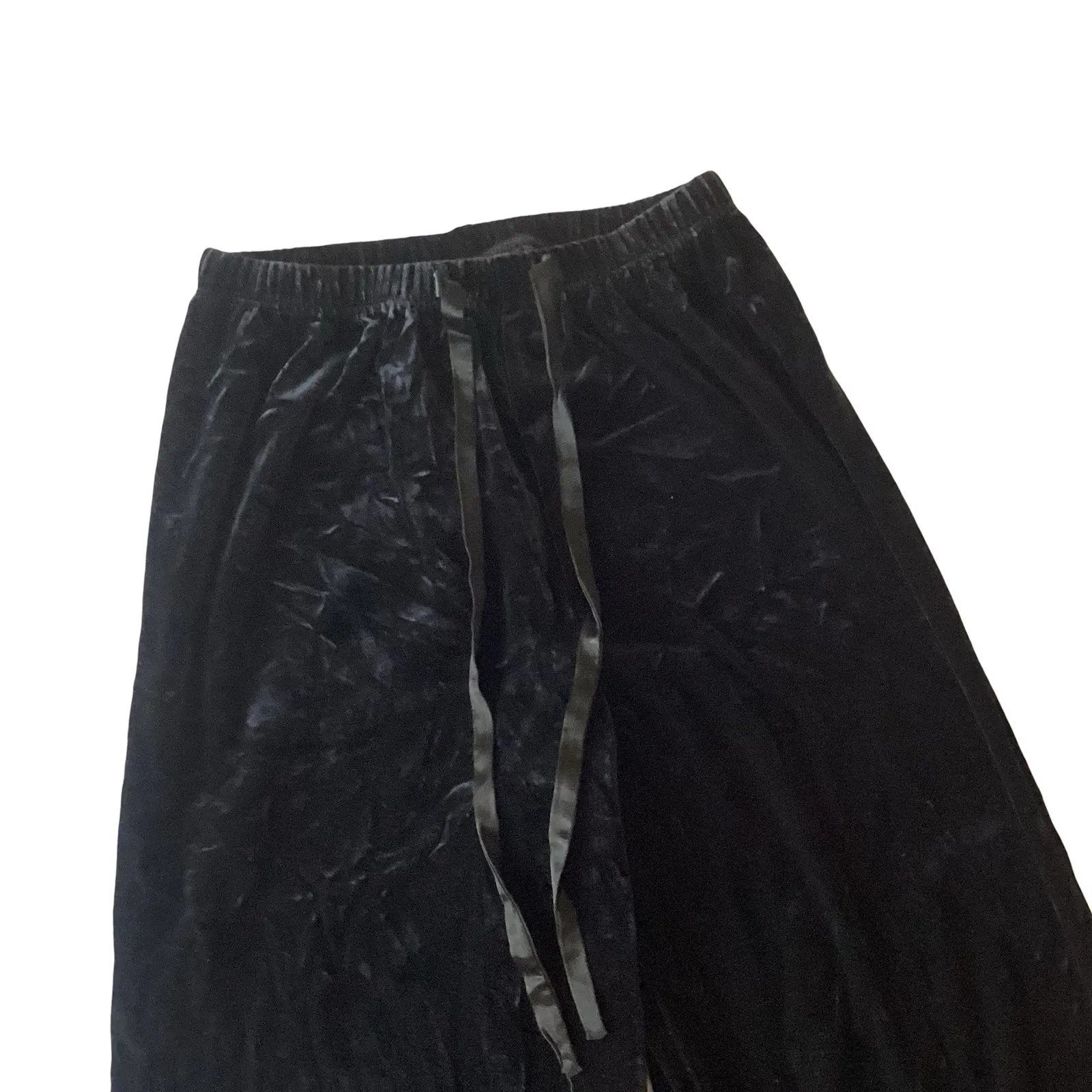 My Michelle Black Velvet Pants - Image 2