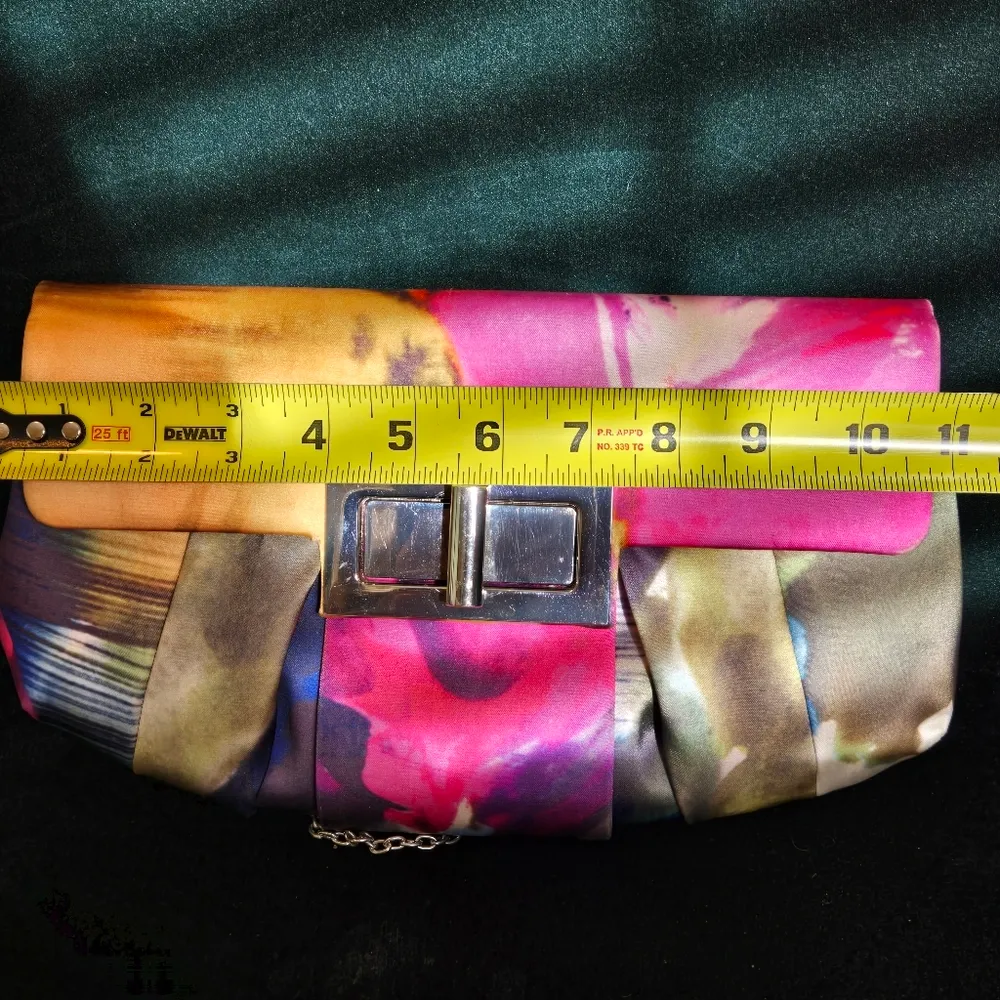 Colorful Clutch Bag Purse Pink - Image 11