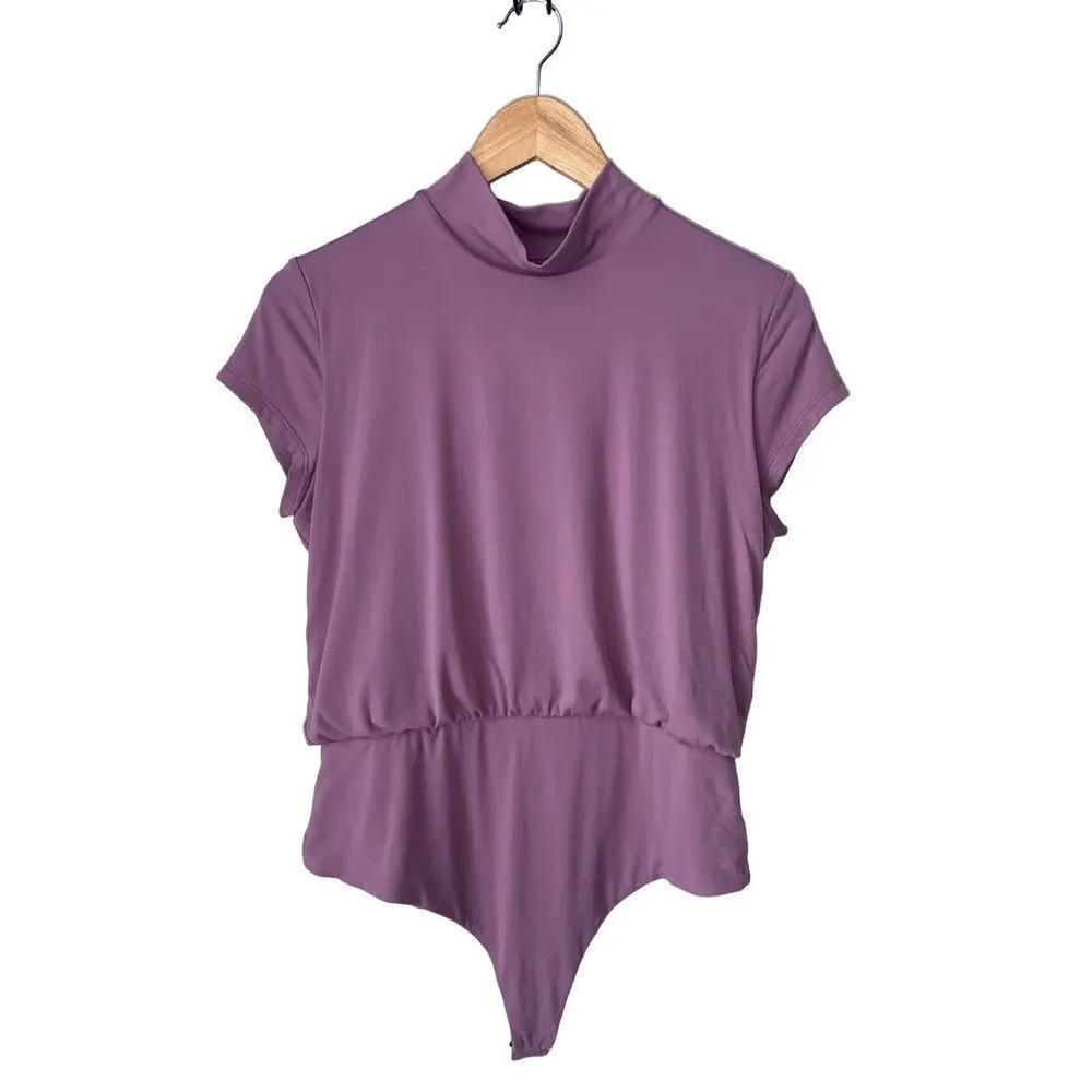 Susana Monaco Mock Neck Thong Bodysuit - Image 3