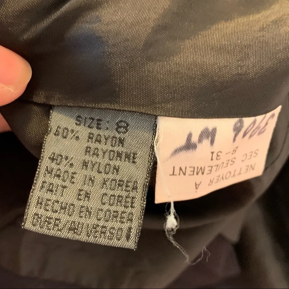 Lizwear Button Down Jacket Black - Image 8