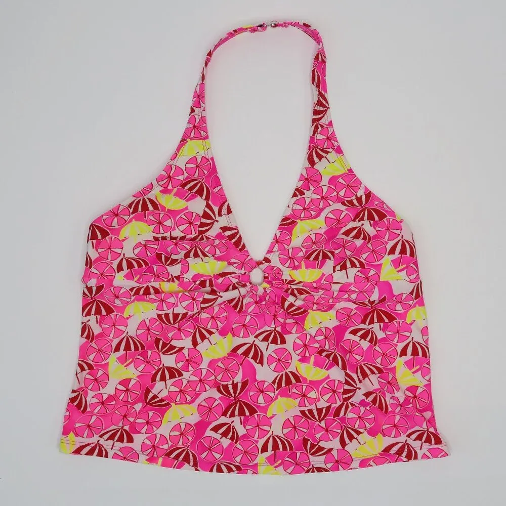 Vintage 90s Carolina Blues by Carolina Colors Beach Ball Tankini Top - Image 4