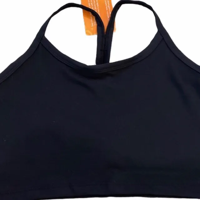 Camisole Yoga Workout Sports Bra Black L Size L - Image 7