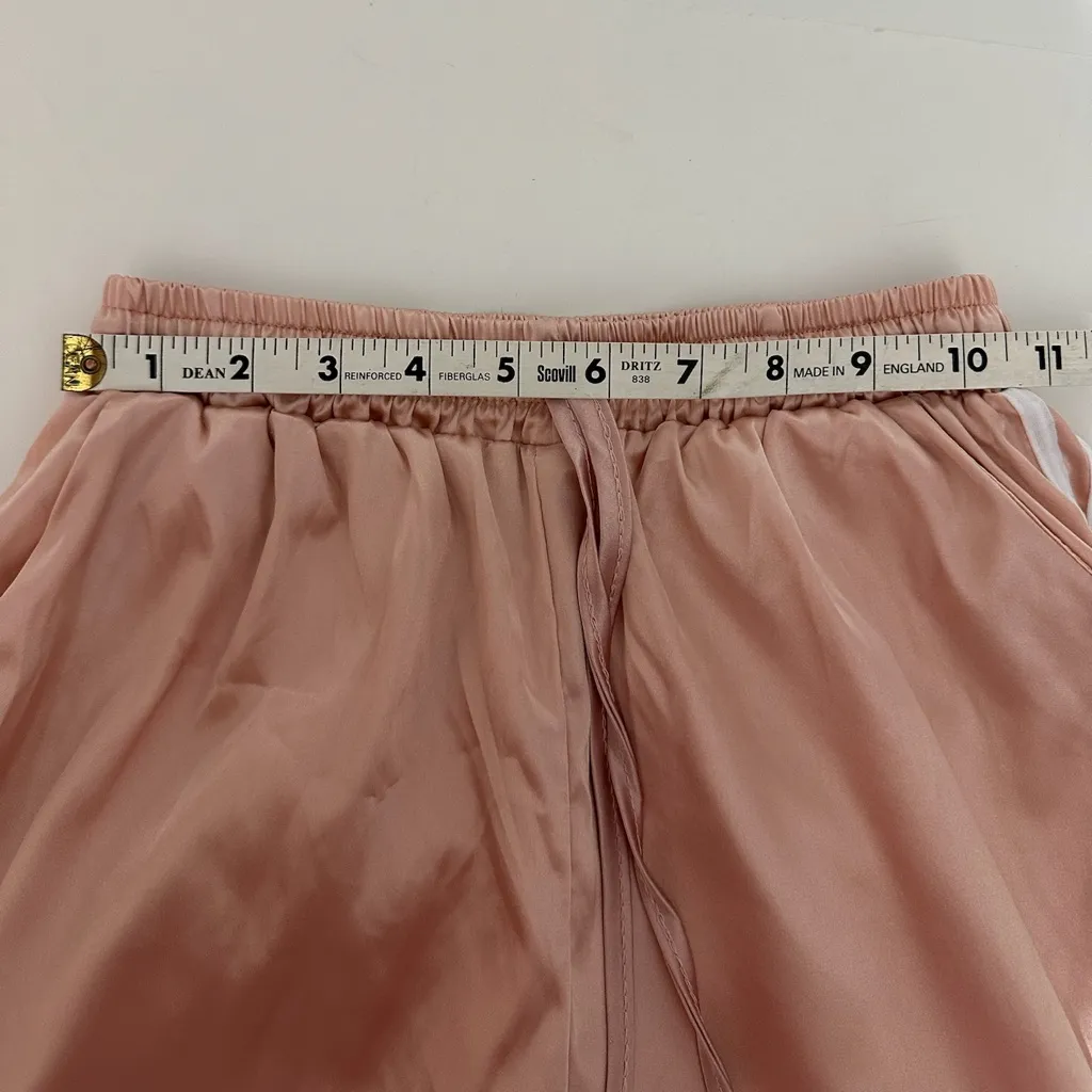 Blush Pink Satin Tracksuit Set Jacket & Pants Streetwear - SEE NOTES ON SIZING - Image 10