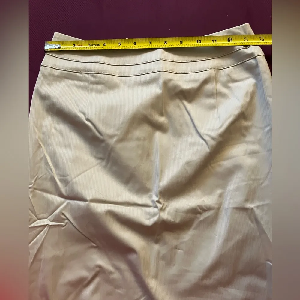 Napist Women's Work Office Business Stripes Pencil Skirt - Image 6