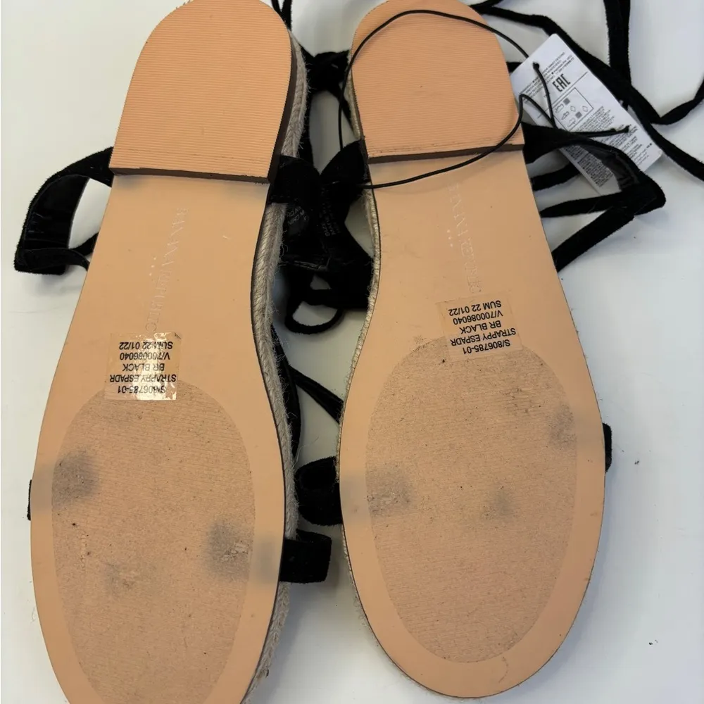 Banana Republic Women’s Leather Espadrille Gladiator Sandals size 8 - Image 5