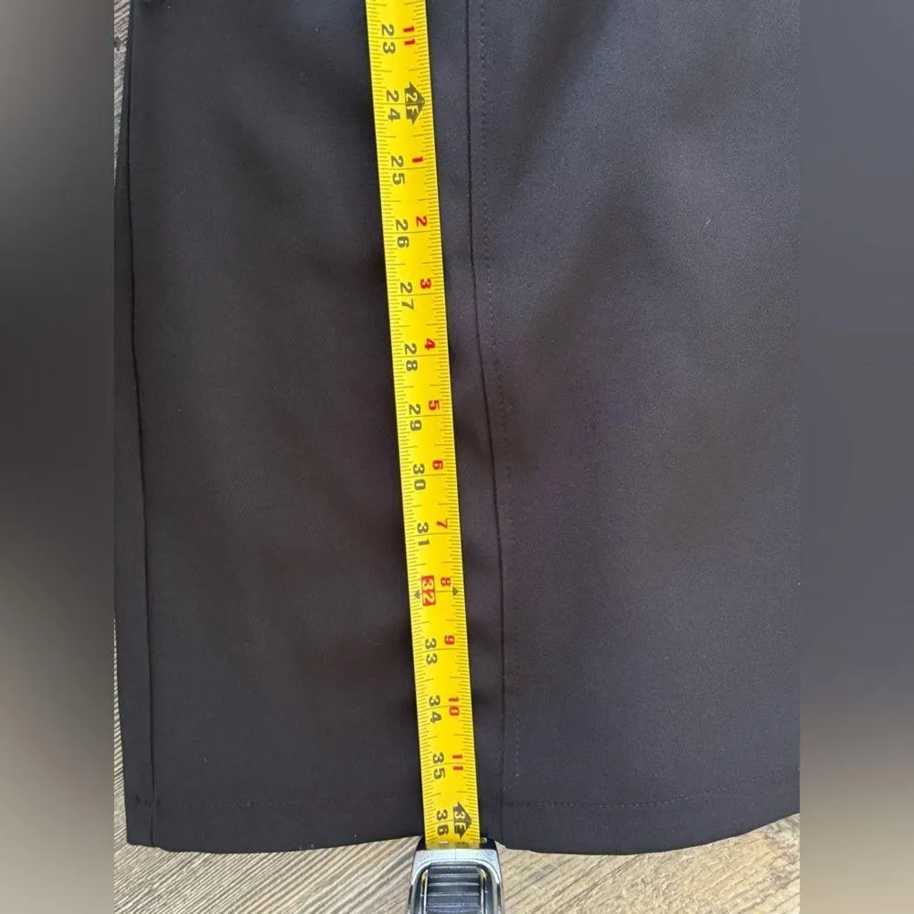 NWT Max Studio Black Suit Sleeveless Mini Dress Womens Double Breasted M - Image 4