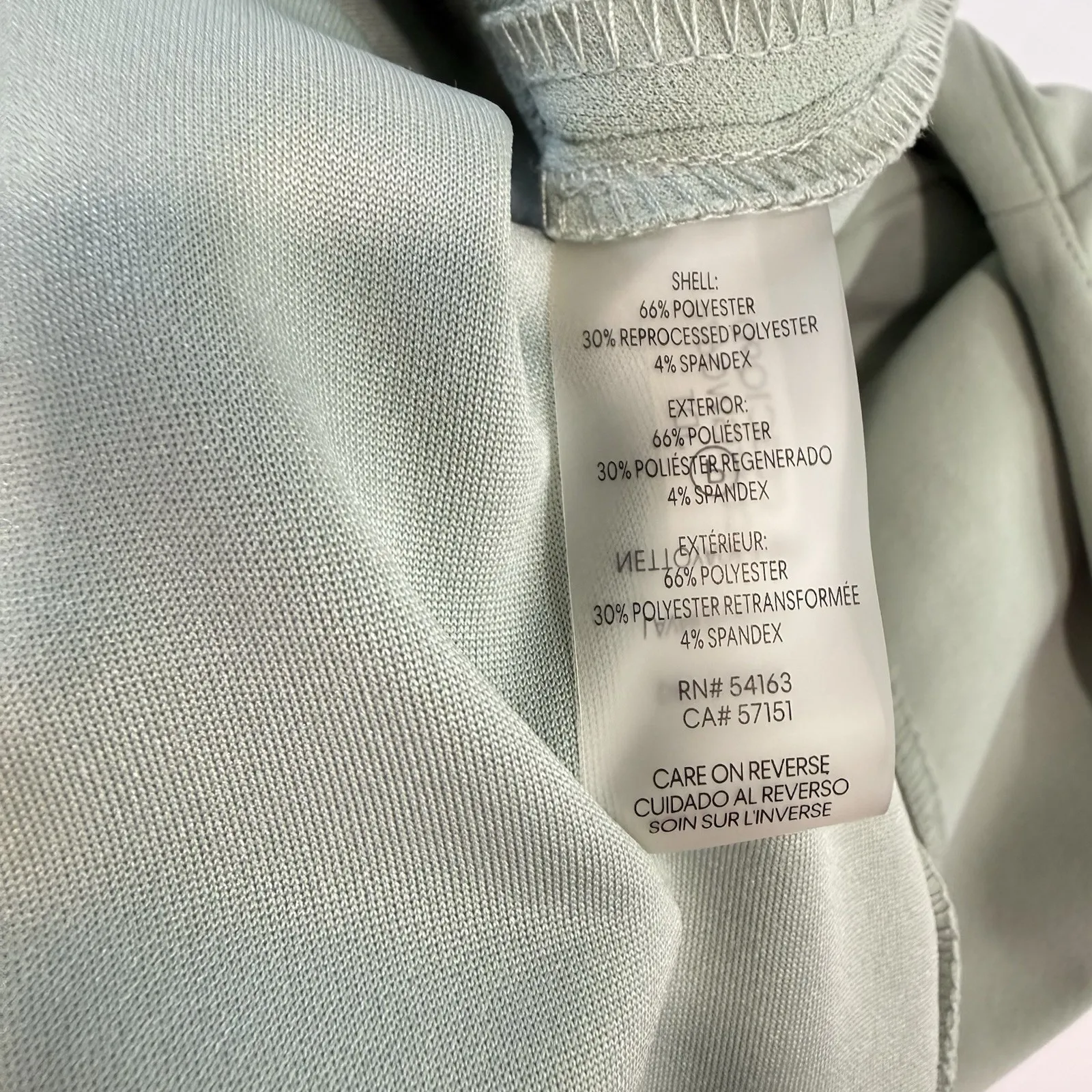 Calvin Klein Sage Green Tulip Sleeve Belt Stretch Crop Jumpsuit Size 14 - Image 13