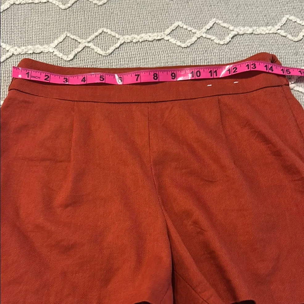 EXPRESS  High Waist Red Shorts - Image 5