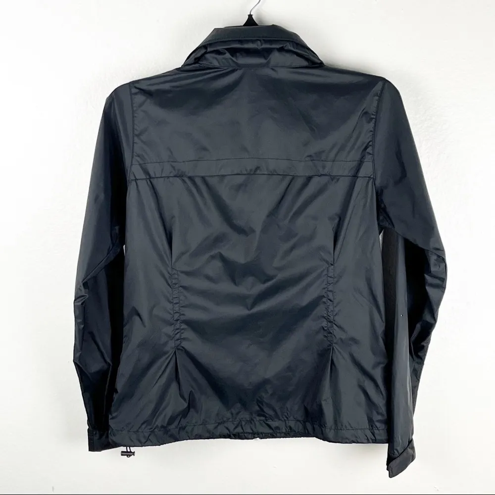 COLUMBIA Black Switchback Sportswear Shield Hoodie Windbreaker Jacket Medium - Image 2