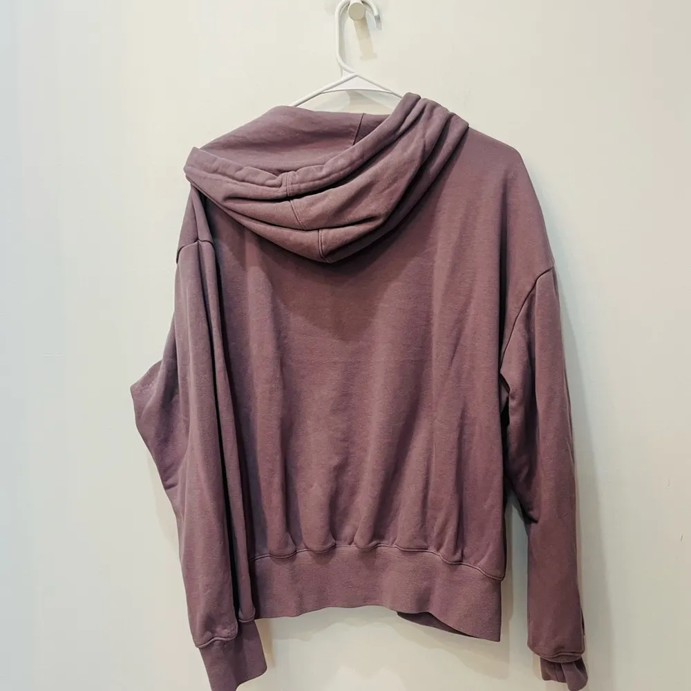 Nike Air Pullover Hoodie Womens Medium Sweatshirt Big Swoosh Spellout Ma… - Image 6