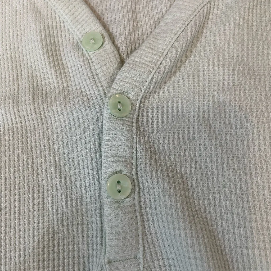 Athleta Mint V-Neck Blouse - Image 2