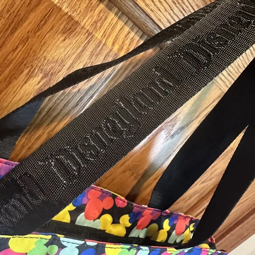 Disney Parks Mickey Mouse Icon Bag Disneyland Travel Diaper Bag Rainbow - Image 4