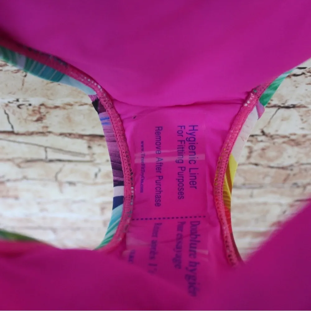 La Blanca  Multicolor Leaf Print Bikini Bottom - Image 4