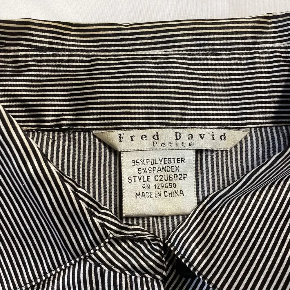 Fred David  Satin Button Down - Image 3