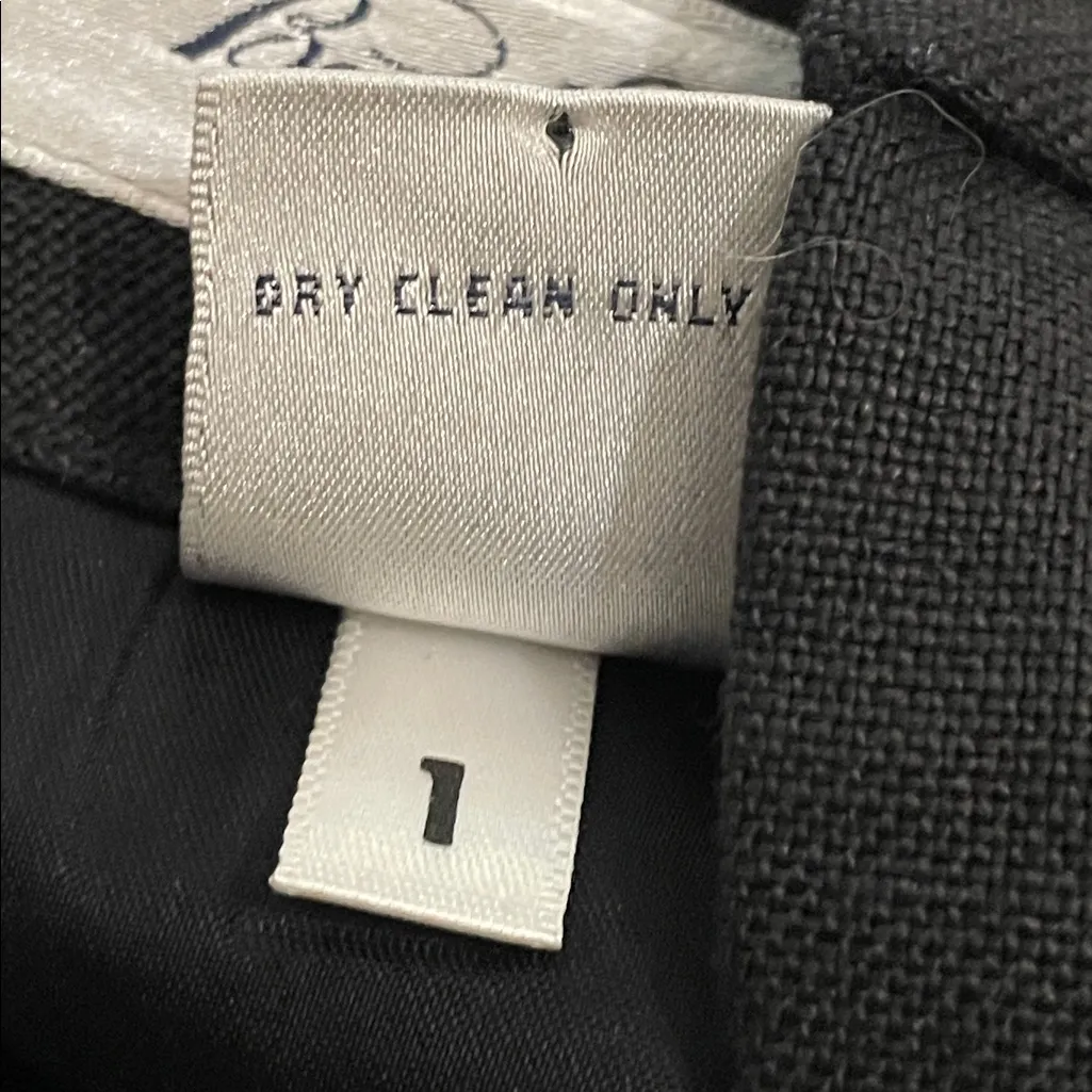 Brooks Brothers Black Irish Linen Pencil Skirt Womens Size 10 NEW NOS - Image 10