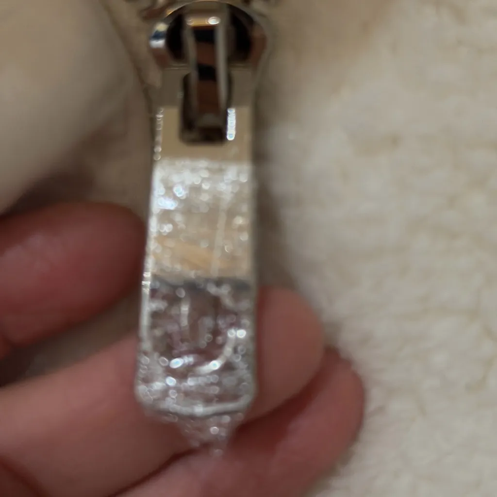 Victorias Secret Pink Sherpa Hoodie Pullover Half Zip Sweater Shirt med NWT - Image 6