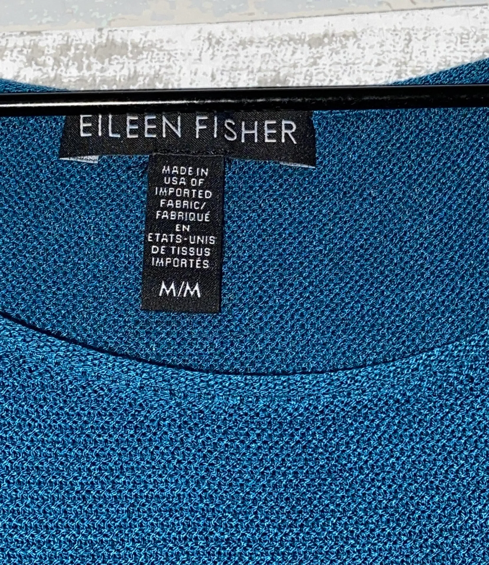 Tunic Tencel Blue Med - Image 4