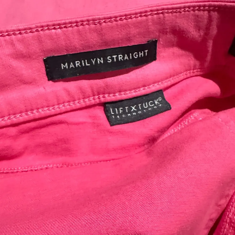 NWT NYDJ Marilyn Straight Ankle Jeans IN Color: Pink Peony - Image 9