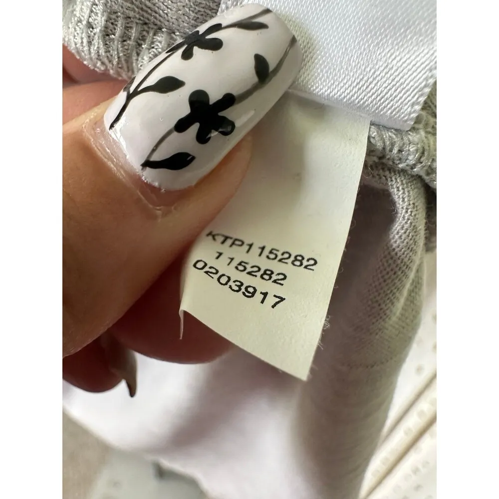 J. Jill Embroidered Eyelet Applique Lace Crochet Knit Tunic Blouse Petite M Size undefined - Image 9