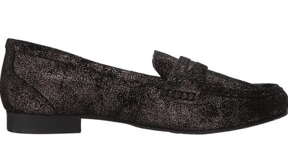 Volatile Lucienne Loafer Black Brown Shimmer 8.5 - Image 5